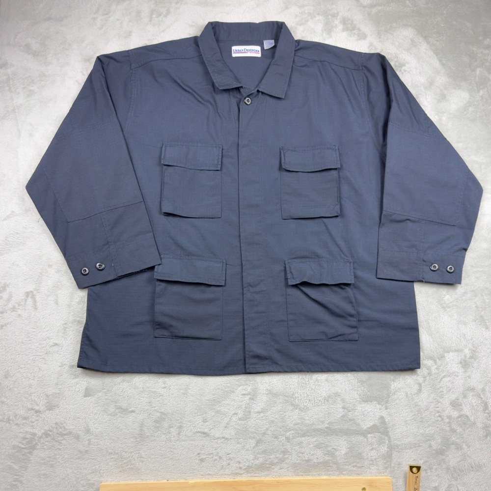 Urban Defender by Fechheimer Men Navy Blue Shirt Uniform Size 2X Regular